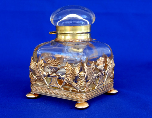 Encrier cristal et - -,