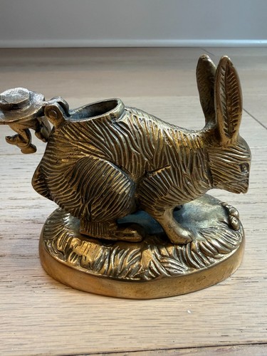Vintage ottone coniglio