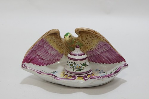 Calamaio aquila maiolica