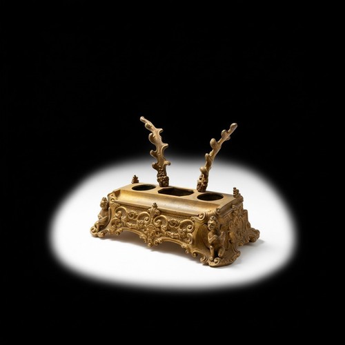 Bellissimo calamaio bronzo - calamaio,