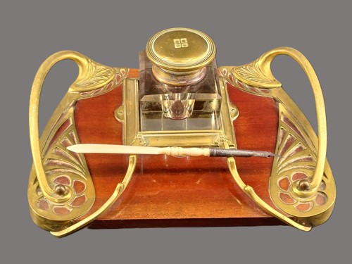 Superbe encrier art nouveau - encrier,