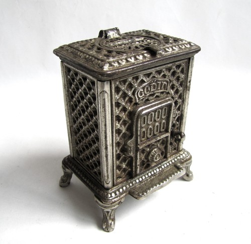Ancien encrier godin fourneau - ancien,