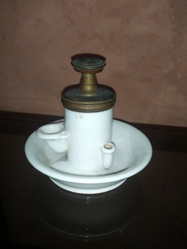 Encrier pompe ancien - a, th