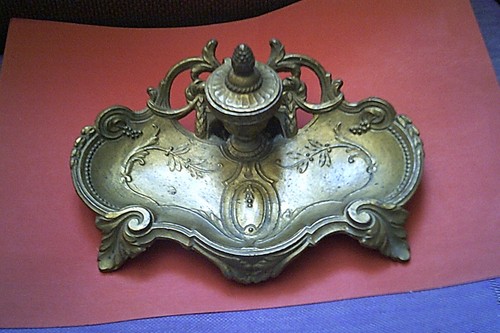 Ancien encrier napoléon iii - napoléon,