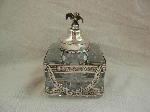 Superbe encrier cristal - superbe,